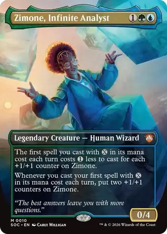 Zimone, Infinite Analyst (Borderless)