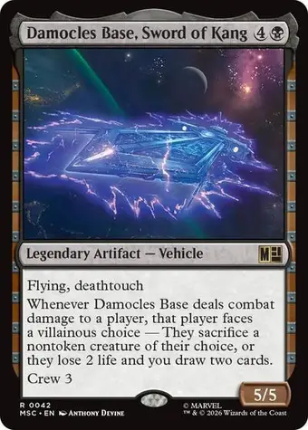 Damocles Base, Sword of Kang