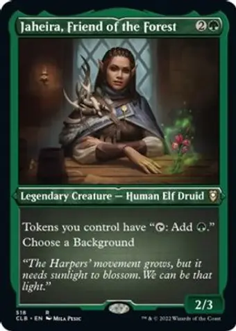 Jaheira, Friend of the Forest (Foil Etched)
