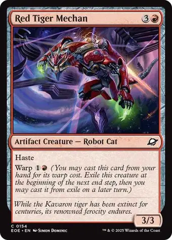 Red Tiger Mechan