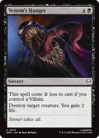 Venom's Hunger