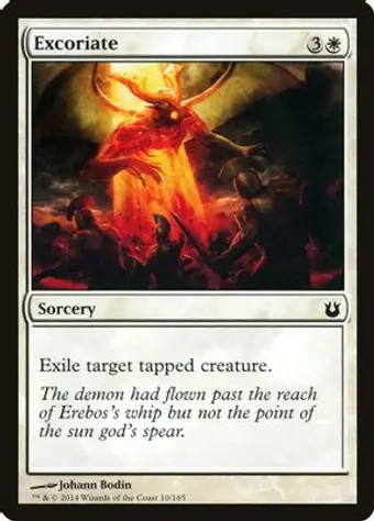 Excoriate