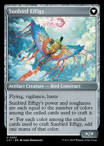 Sunbird Effigy