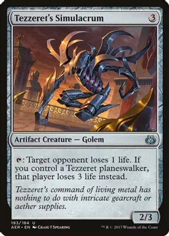 Tezzeret's Simulacrum