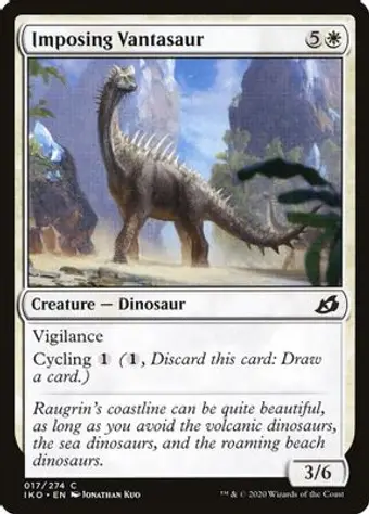 Imposing Vantasaur