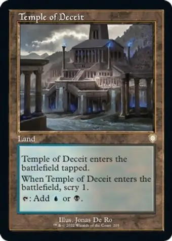 Temple of Deceit (Retro Frame)