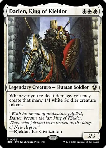 Darien, King of Kjeldor