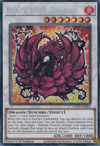 Black Rose Dragon (L5DD-ENS02)