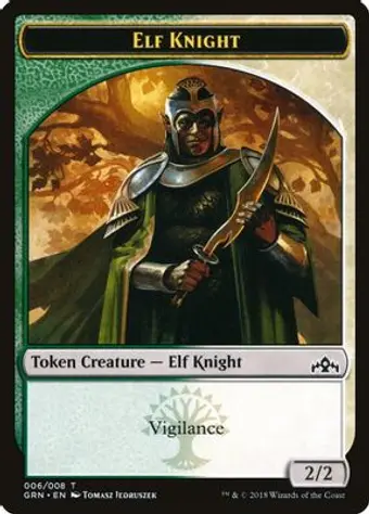 Elf Knight Token