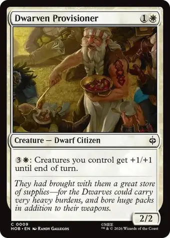 Dwarven Provisioner