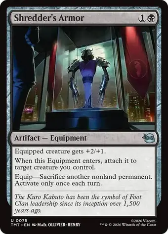 Shredder's Armor