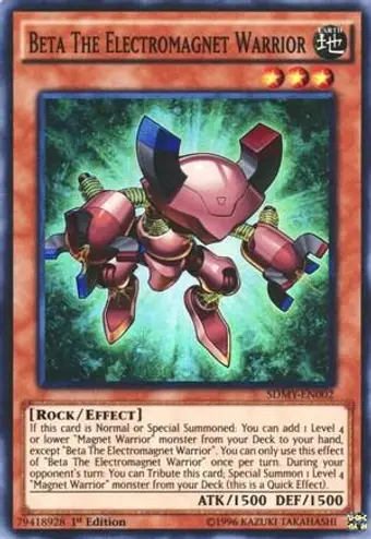 Beta The Electromagnet Warrior
