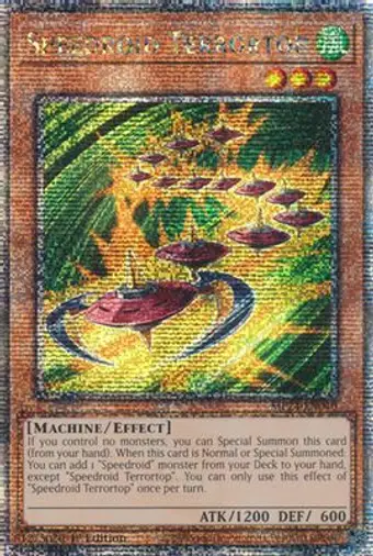 Speedroid Terrortop (Quarter Century Secret Rare)