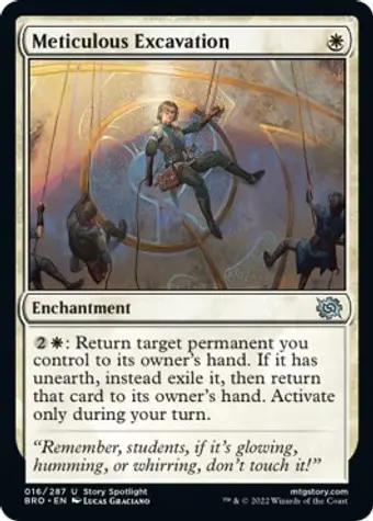 Meticulous Excavation