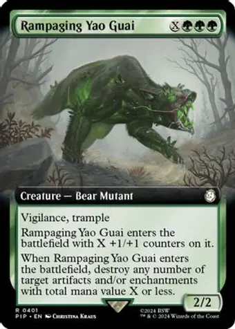 Rampaging Yao Guai (Extended Art)