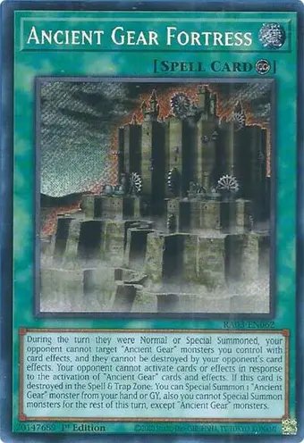 Ancient Gear Fortress (Secret Rare)