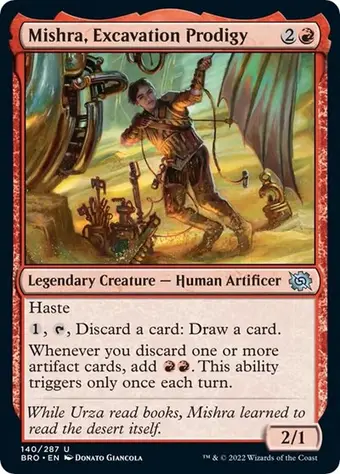 Mishra, Excavation Prodigy