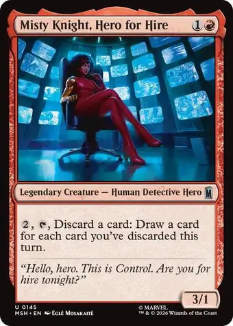 Misty Knight, Hero for Hire