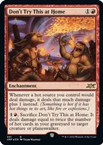 Don't Try This at Home (Galaxy Foil)