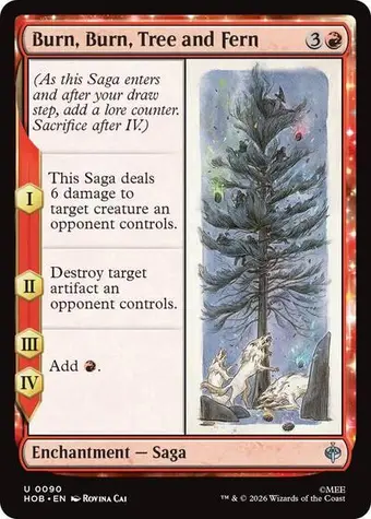 Burn, Burn, Tree and Fern