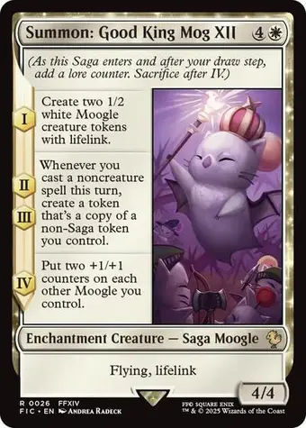 Summon: Good King Mog XII