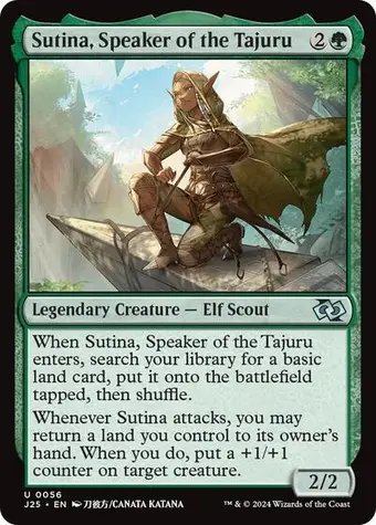 Sutina, Speaker of the Tajuru (Anime)
