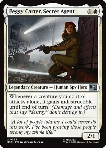 Peggy Carter, Secret Agent
