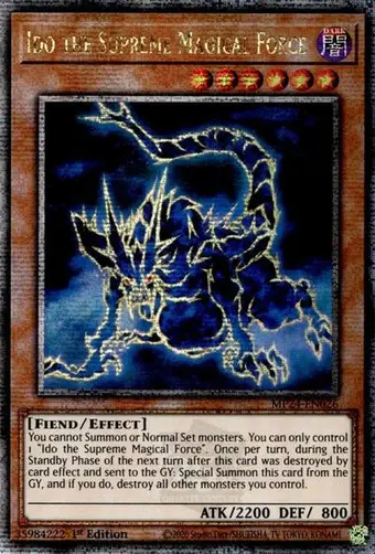 Ido the Supreme Magical Force (Quarter Century Secret Rare)