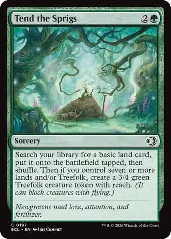 Tend the Sprigs