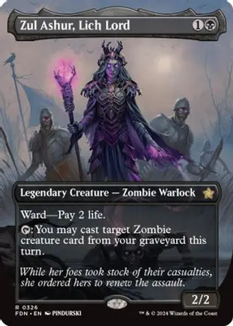 Zul Ashur, Lich Lord (Borderless)