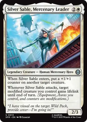 Silver Sable, Mercenary Leader